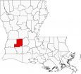 Allen Parish Map Louisiana Locator