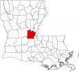 Avoyelles Parish Map Louisiana Locator