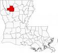 Bienville Parish Map Louisiana Locator