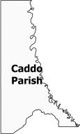 Caddo Parish Map Louisiana