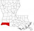 Cameron Parish Map Louisiana Locator