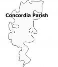 Concordia Parish Map Louisiana