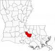 Iberville Parish Map Louisiana Locator