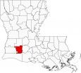 Jefferson Davis Parish Map Louisiana Locator