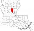 La Salle Parish Map Louisiana Locator