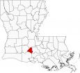 Lafayette Parish Map Louisiana Locator