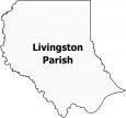 Livingston Parish Map Louisiana