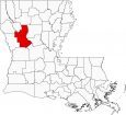 Natchitoches Parish Map Louisiana Locator