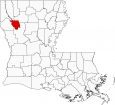 Red River Parish Map Louisiana Locator