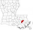 Saint John the Baptist Parish Map Louisiana Locator