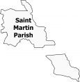 Saint Martin Parish Map Louisiana