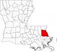 Saint Tammany Parish Map Louisiana Locator