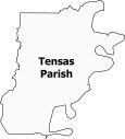 Tensas Parish Map Louisiana