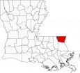 Washington Parish Map Louisiana Locator