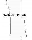 Webster Parish Map Louisiana