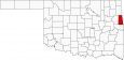 Adair County Map Oklahoma Locator