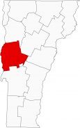 Addison County Map Vermont Locator