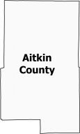 Aitkin County Map Minnesota