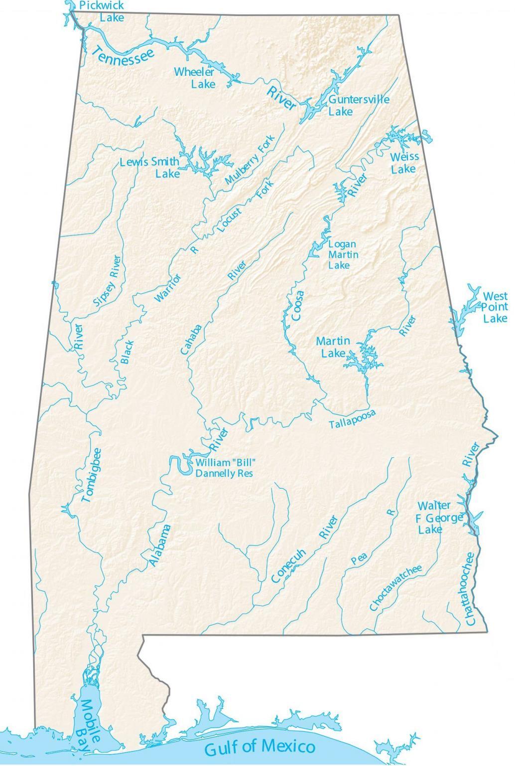 Alabama Lakes Rivers Map 1034x1536 