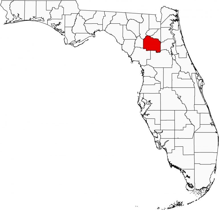 Florida County Map - GIS Geography