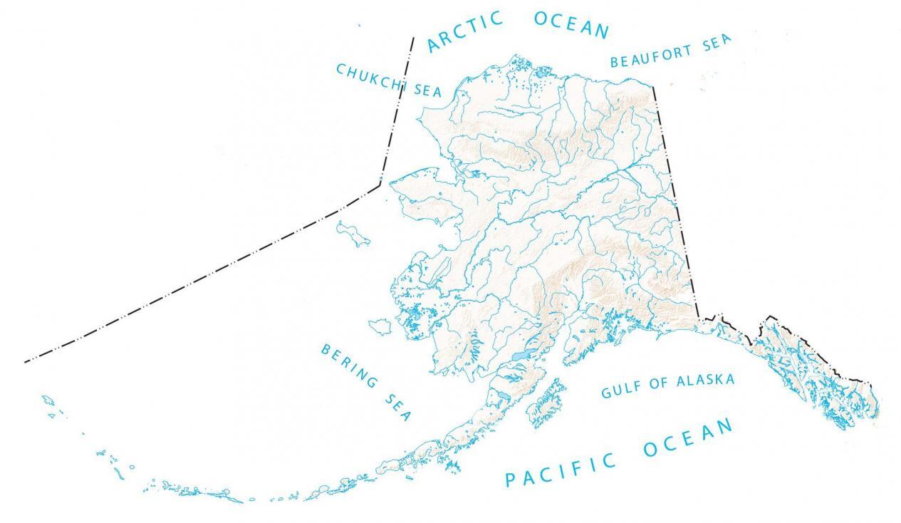 Alaska Lakes And Rivers Map GIS Geography   Alaska Lakes Rivers Map 1265x734 