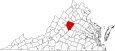 Albemarle County Map Virginia Locator