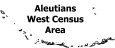 Aleutians West Census Area Map Alaska