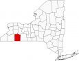 Allegany County Map New York Locator