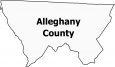 Alleghany County Map North Carolina