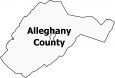 Alleghany County Map Virginia