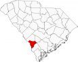 Allendale County Map South Carolina Locator