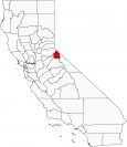 Alpine County Map California Locator