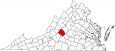 Amherst County Map Virginia Locator
