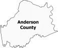 Anderson County Map Kentucky