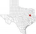 Anderson County Map Texas Locator