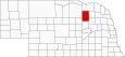 Antelope County Map Nebraska Locator