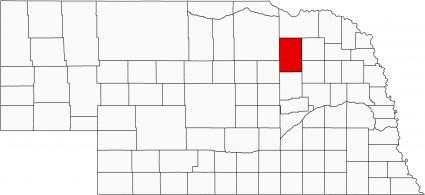 Nebraska County Map - GIS Geography