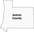 Antrim County Map Michigan