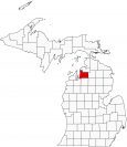 Antrim County Map Michigan Locator
