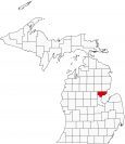 Arenac County Map Michigan Locator