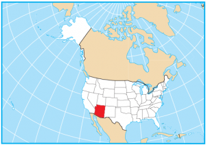 Arizona Map Extent