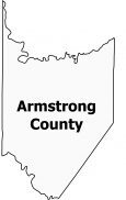Armstrong County Map Pennsylvania