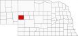 Arthur County Map Nebraska Locator