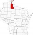 Ashland County Map Wisconsin Locator