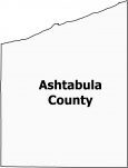Ashtabula County Map Ohio