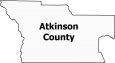 Atkinson County Map Georgia