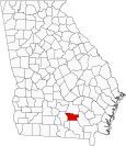 Atkinson County Map Georgia Locator