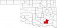 Atoka County Map Oklahoma Locator