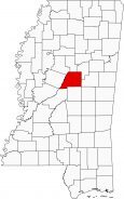 Attala County Map Mississippi Locator