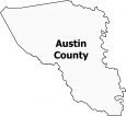 Austin County Map Texas
